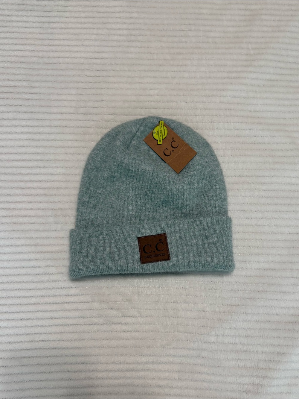 C.C heather knit beanie